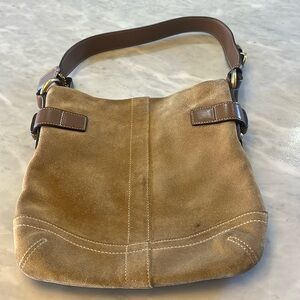 Coach leather hand bag